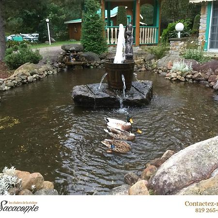 Вілла Chalets De La Riviere Sacacomie Сент-Алексі-де-Мон Екстер'єр фото