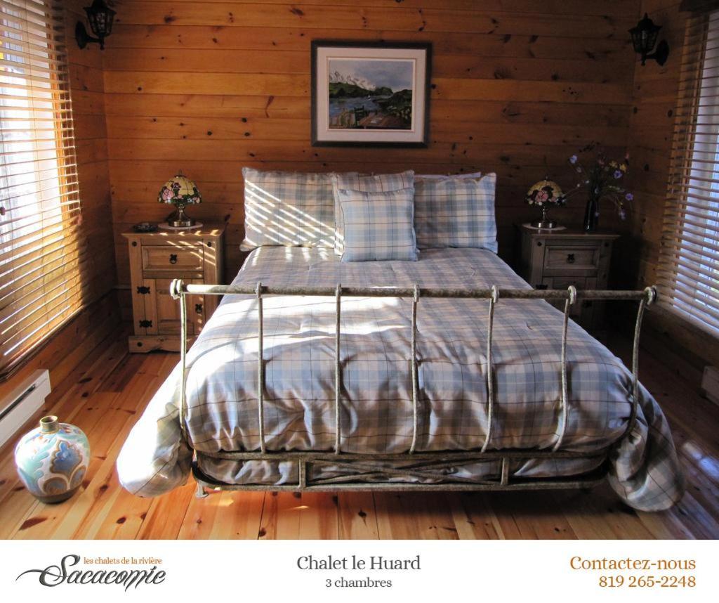 Вілла Chalets De La Riviere Sacacomie Сент-Алексі-де-Мон Екстер'єр фото
