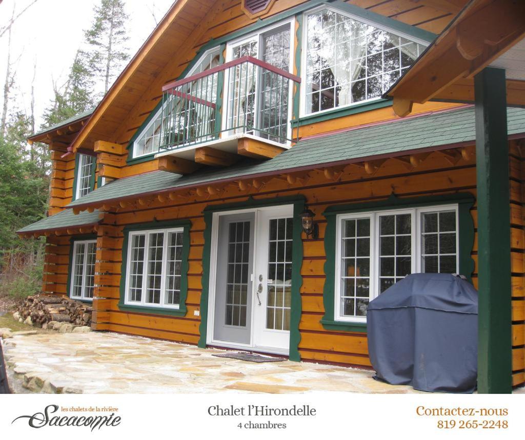 Вілла Chalets De La Riviere Sacacomie Сент-Алексі-де-Мон Екстер'єр фото
