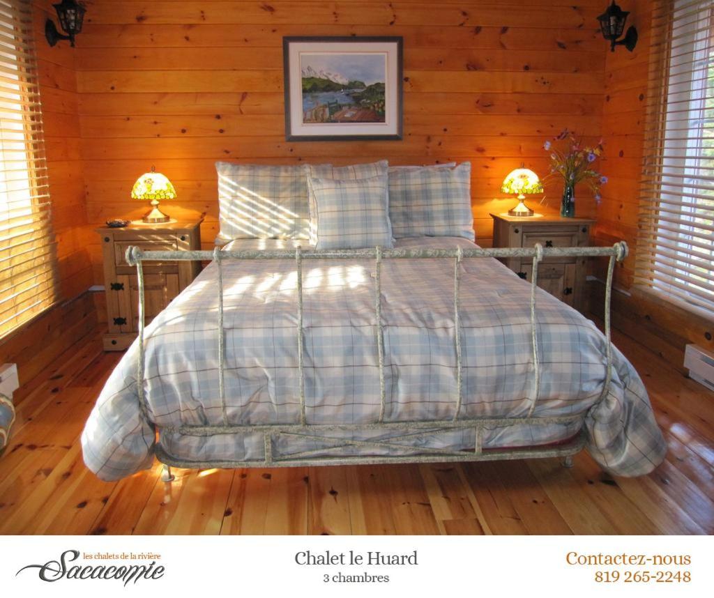 Вілла Chalets De La Riviere Sacacomie Сент-Алексі-де-Мон Екстер'єр фото