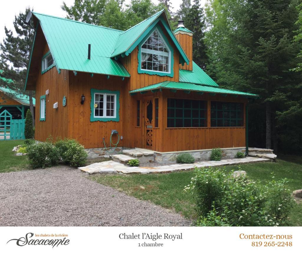 Вілла Chalets De La Riviere Sacacomie Сент-Алексі-де-Мон Екстер'єр фото